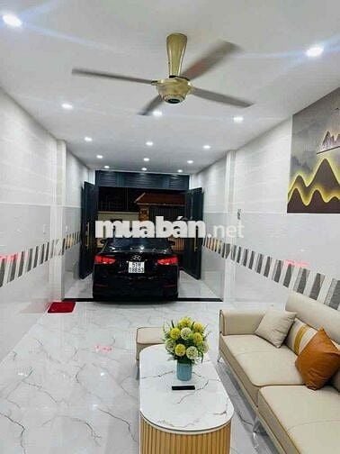 NGAY PHAN HUY ÍCH, HẺM 5M THÔNG, XH NGỦ NHÀ, 70M², 3PN 1 TRỆT, 6 TỶ 45