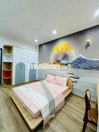 NGAY PHAN HUY ÍCH, HẺM 5M THÔNG, XH NGỦ NHÀ, 70M², 3PN 1 TRỆT, 6 TỶ 45