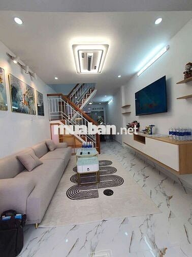 SIÊU PHẨM NHÀ MỚI FULL NỘI THẤT CAO CẤP TÂN BÌNH - SỔ ĐẸP VUÔNG ĐÉT
