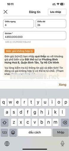 đất 31tr/m2 odt bhh gần kênh tham lương sắp hoàn thành