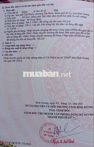 Nhà kho 252m ngang 10m đường thông gần chợ Tân Bình và MỹPhước Tân Vạn