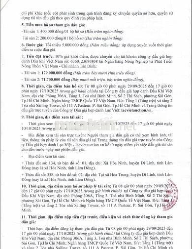 BĐS Xã Hòa Ninh, huyện Di Linh, Lâm Đồng (xã Hòa Ninh, Lâm Đồng)