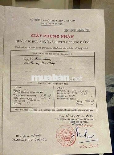 Bán lô đất kiệt ôtto  6m Phan Văn Định Liên Chiểu