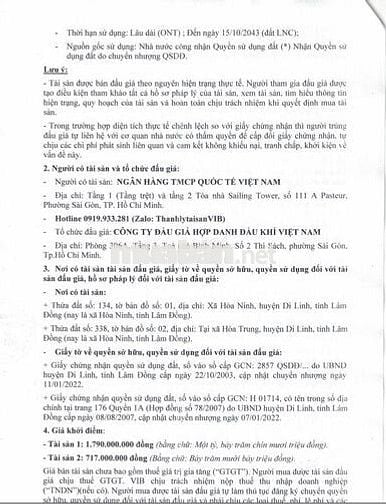 BĐS Xã Hòa Ninh, huyện Di Linh, Lâm Đồng (xã Hòa Ninh, Lâm Đồng)