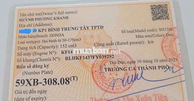 SH cao 150 nhà ít đi cần bán