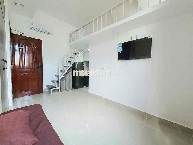 Duplex gác cao , full nội thất xịn xò