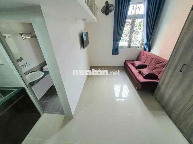 Duplex gác cao , full nội thất xịn xò