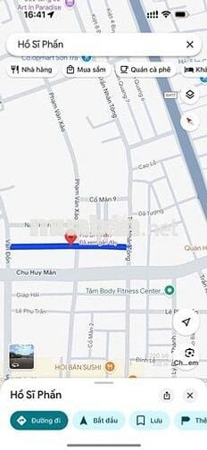 CẦN BÁN ĐẤT DT 118m2 ĐƯỜNG 7,5M HÔ SĨ PHẤN 🍀
