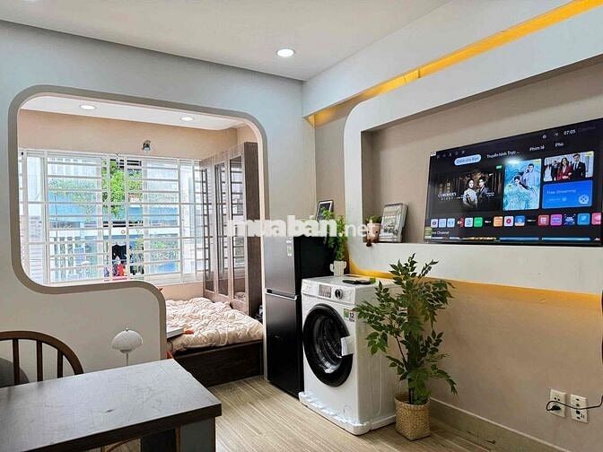 Cho Thuê Căn 1 Phòng Ngủ Máy Giặt Riêng Gần ĐH Kinh Tế Đường 3/2 Q10