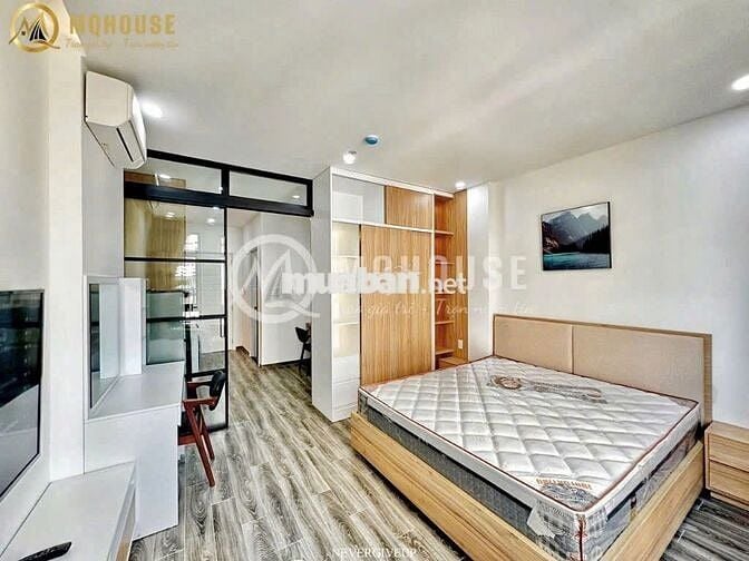 🏡 CĂN HỘ 1PN FULL NỘI THẤT – TÁCH BẾP, THANG MÁY – NGUYỄN CỬU VÂN