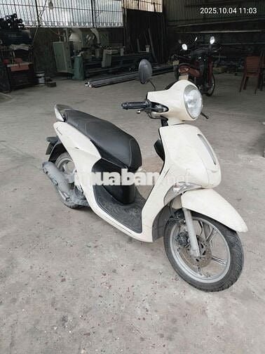 xe yamaha janus 2017, màu be, bản khóa thường