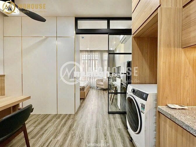 🏡 CĂN HỘ 1PN FULL NỘI THẤT – TÁCH BẾP, THANG MÁY – NGUYỄN CỬU VÂN
