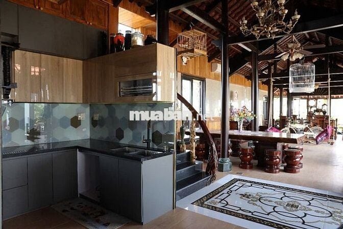 CHO THUÊ BIỆT THỰ GỖ CÓ HỒ BƠI- KHÔNG GIAN THIỀN AN YÊN GẦN SÔNG