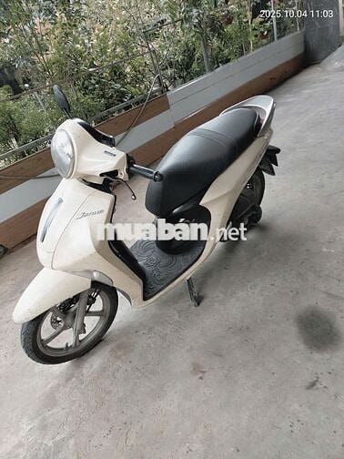xe yamaha janus 2017, màu be, bản khóa thường