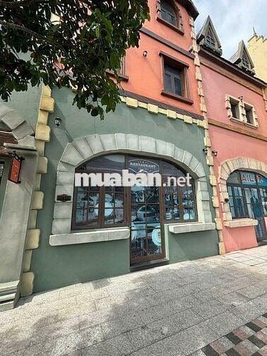 Shophouse VinWonders Phú Quốc, 2 mặt tiền, DT 128,7m², 1 trệt 2 lầu