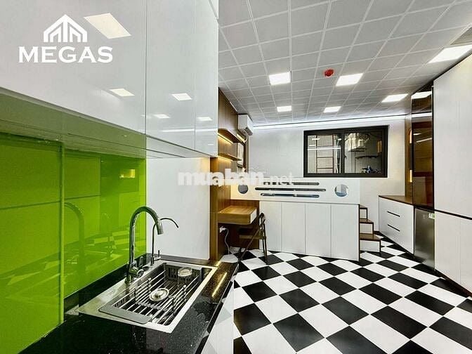 CĂN STUDIO MỚI FULL NỘI THẤT MÁY GIẶT TÍCH HỢP SẤY NGAY NGÃ TƯ SỞ