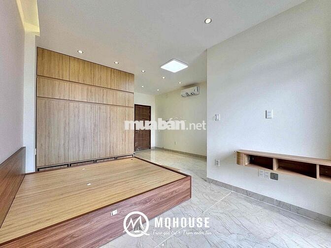 STUDIO PHÒNG NGỦ BAN CÔNG SIÊU RỘNG, NỘI THẤT SANG XỊN