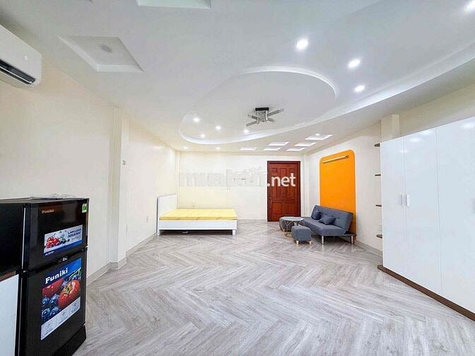 Căn hộ STUDIO BAN CÔNG 55m2 chỉ 8tr2 gần LOTTE MART, RMIT, KÊNH XÁNG