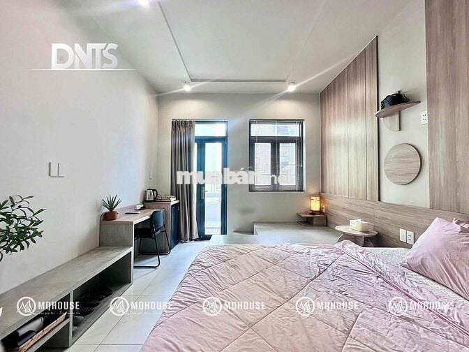 Cho Thuê Căn Hộ Homestay 35m2 Balcony_Máy Giặt Riêng_Vòng Xoay Dân Chủ