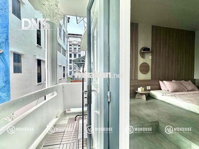 Cho Thuê Căn Hộ Homestay 35m2 Balcony_Máy Giặt Riêng_Vòng Xoay Dân Chủ