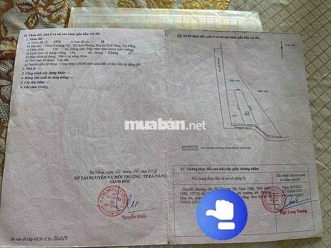 150m full đất ở - giá chỉ 850 triệu