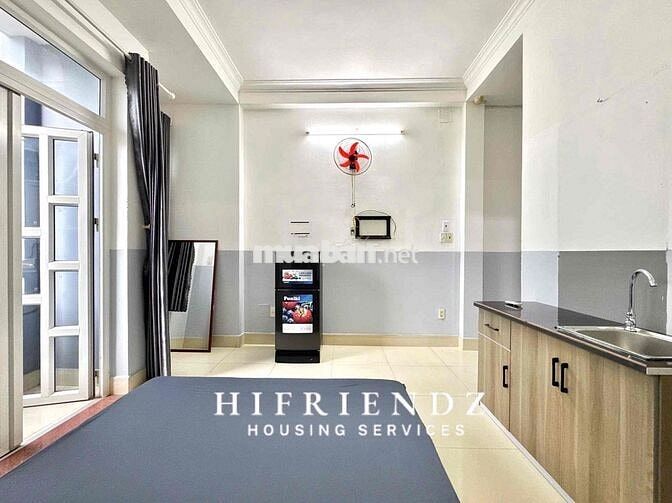Studio Ban Công Full Nội Thất - Zá Siêu Mềm,Ngay Gần Đầm Sen