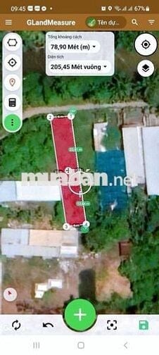 Giảm 250 bán nhanh nền 200m2 rạch Nguyễn thị tạo
