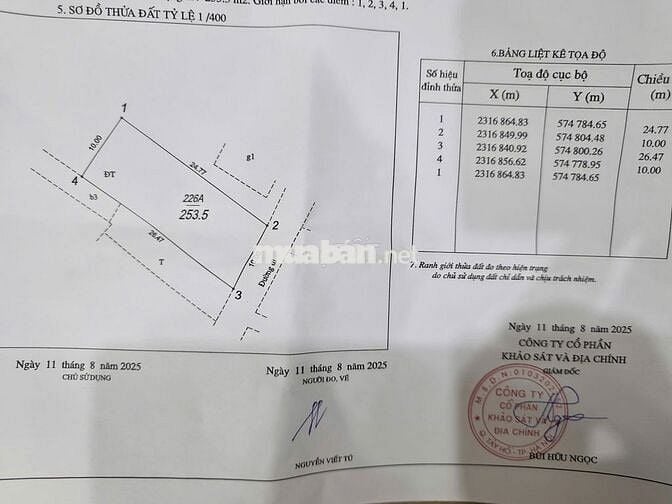 BÁN LÔ ĐẤT ĐẸP TẠI YÊN NGHĨA, Ô TÔ TRÁNH, GIÁ ĐẦU TƯ, 253.3M2