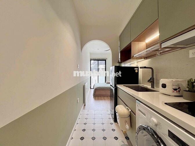 Căn hộ 1PN mới 40m2 bancol thoáng ở Trần Bình Trọng quận Bình Thạnh