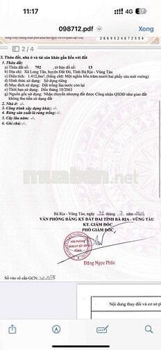 lô đất full hồng qh dân cư 10x140m . thổ cư 80m2 . cạnh hồ Suối Môn