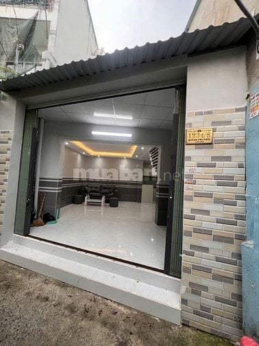 Nhà hai mặt tiền trước sau, 02 Tầng, DT 4,6x23m