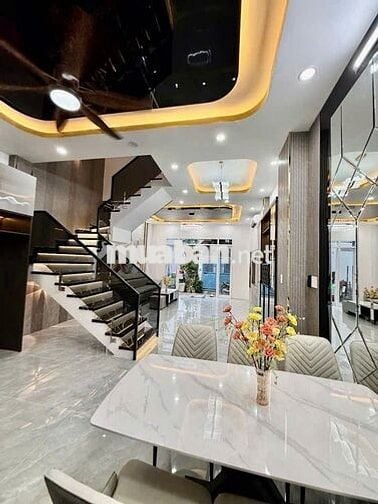 Nhà mới tặng full nội thất Huỳnh Tấn Phát-60m-3 tầng-3pn-cách PMH 5"
