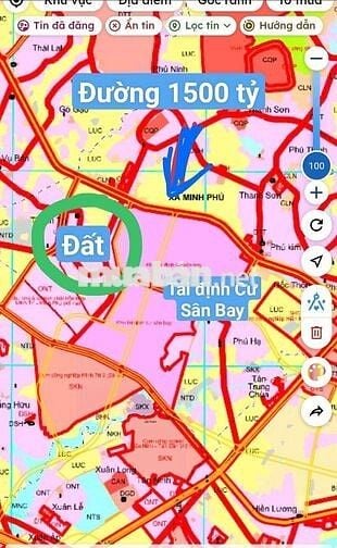 Đất F0 đón sóng đường 1500 tỷ xây năm sau, đất Kim Anh cách Sânbay 5km