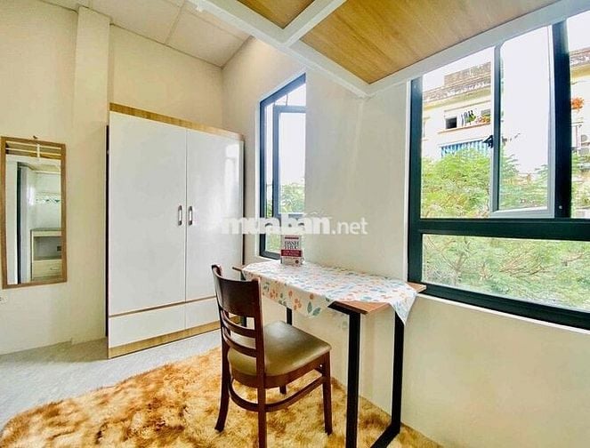 136 HỒ TÙNG MẬU - NGAY GOLD MARK CITY - STUDO CỬA SỔ THOÁNG GÁC XÉP