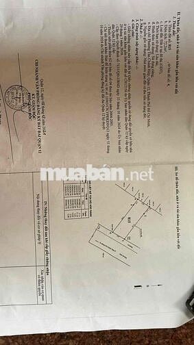 Bán Đất Khu Phân Lô 5x15 - HXH 7m- Tân Chánh Hiệp- 4tỷ850