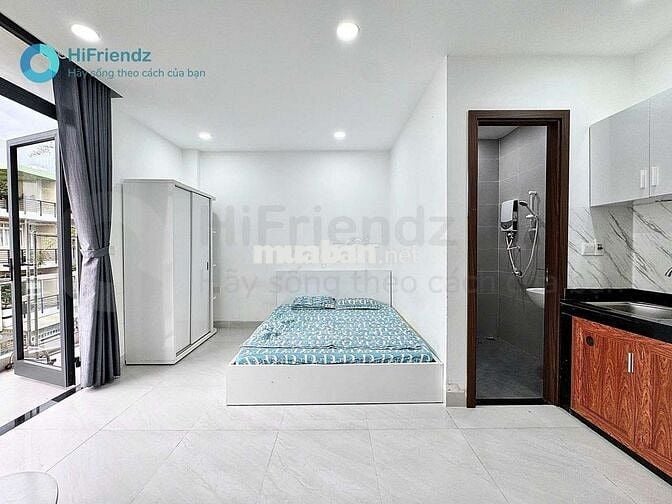 CĂN HỘ FULL NỘI THẤT, BAN CÔNG THOÁNG Ở TRUNG TÂM BÌNH THẠNH NGAY VLU
