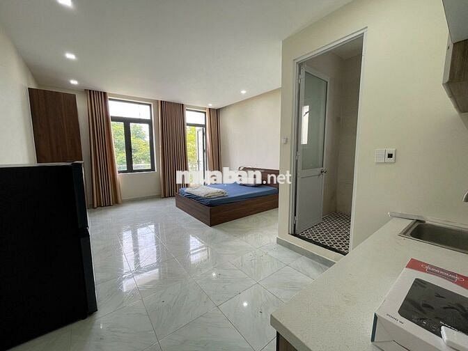 CĂN HỘ STUDIO CÓ BAN CÔNG SIÊU XINH KHU MỸ AN