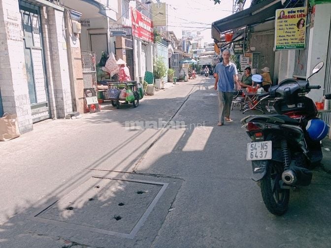 Hẻm xe hơi 86/ Ông Ích Khiêm 5.5x30m nở hậu L trệt 2 lầu đang cho thuê
