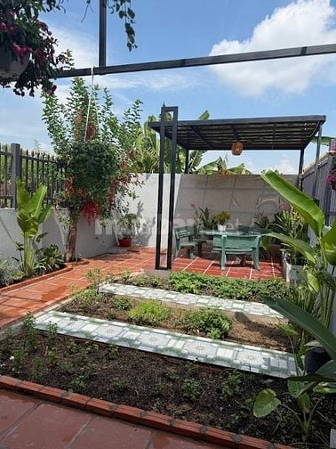 Nhà vườn mới DT đất 160m2 Mỹ Hạnh Bắc, Đức Hòa, Long An, giá 2,36ỷ