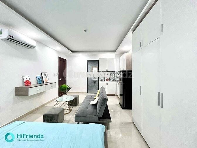 Khu Sân Bay- Studio - 30m2 - Fulll Nội Thất- Thang Máy- Cv Gia Định