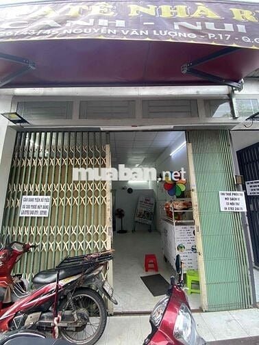 CẦN SANG LẠI MẶT BẰNG HẺM CHỢ, TRƯỜNG HỌC,  NGUYỄN VĂN LƯỢNG - GÒ VẤP