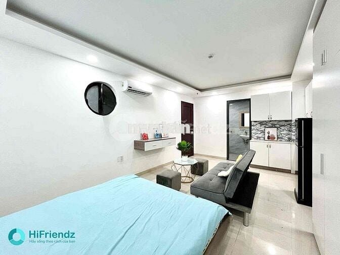Khu Sân Bay- Studio - 30m2 - Fulll Nội Thất- Thang Máy- Cv Gia Định