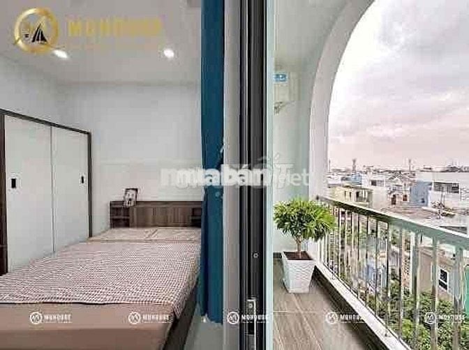 🍀CĂN HỘ BAN CÔNG RIÊNG - ĐẦY ĐỦ NỘI THẤT NGAY VƯỜN LÀI - LUỸ BÁN BÍCH