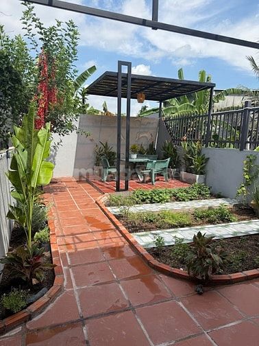 Nhà vườn mới DT đất 160m2 Mỹ Hạnh Bắc, Đức Hòa, Long An, giá 2,36ỷ