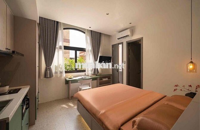 Cho Thuê Căn Hộ Studio Cửa Sổ Lớn Ngay Chợ Tân Định
