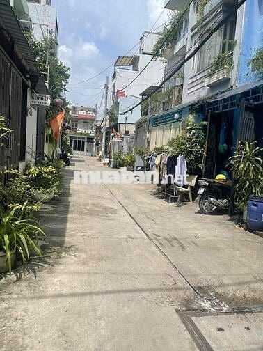 HẺM XE HƠI, ĐẤT MỚI, GẦN CHỢ LÊ VĂN QUỚI, 4x12, 2 LẦU KIÊN CỐ, HƠN 3T