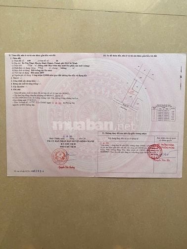 Bán đất xã Tân Nhựt, huyện Bình Chánh, tổng 1432m2