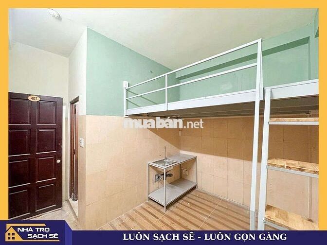 CHO THUÊ PHÒNG TRỌ GẦN HUFLIT HÓC MÔN