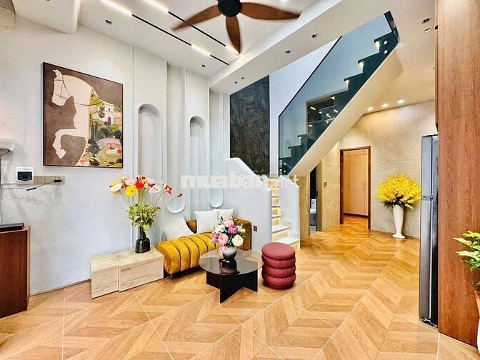 4.5 TỶ - NHÀ 36M² (4x9) HUỲNH VĂN BÁNH, PHÚ NHUẬN - 1 TRỆT 1 LẦU, 3 PN