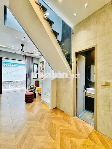 4.5 TỶ - NHÀ 36M² (4x9) HUỲNH VĂN BÁNH, PHÚ NHUẬN - 1 TRỆT 1 LẦU, 3 PN